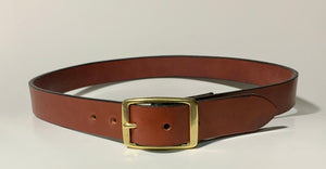 The Centerbar, Ten Year Belt 1.25" - Handmade leather belts