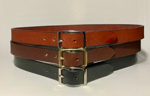 Load image into Gallery viewer, The Centerbar, Ten Year Belt 1.25&quot; - Handmade leather belts