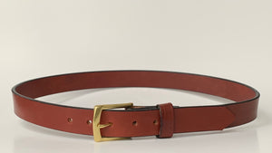 The Ten Year Belt 1.25" - Handmade leather belts